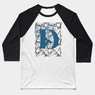 Letter D Baseball T-Shirt